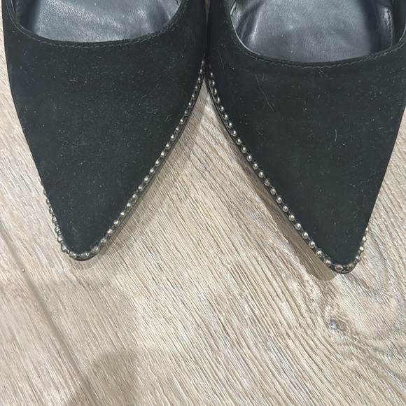 Steve Madden Black Suede heels - Picture 7 of 8